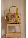 Bolsa de Mano INDIA verde limón